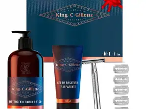 Gillette King C skūšanās produkti: paceliet savu skūšanās rutīnu ar precizitāti un greznību