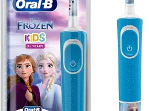 Oral B Frozen Vitality Rechargeable Electric Toothbrush with 4 Stickers