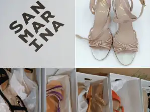 Lote de Calzado San Marina | Marca Italiana: Zapatos al por Mayor
