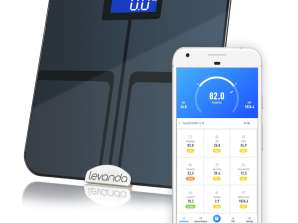 Bilancia intelligente con app per l'analisi del corpo Bluetooth Digitale Scala per persone Massa muscolare Percentuale di grasso BMI Bilancia Misuratore di grasso Best Buy Perdita di peso S