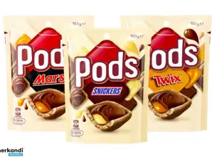 Mars Pods – zdaj v okusih Mars, Snickers in Twix!