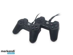 Gembird JPD UB2 01 Gamepad PC Schwarz Spiele Controller JPD UB2 01