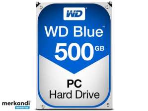 WD mėlynas kietasis diskas vidinis 500GB WD5000AZLX