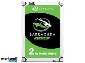 Seagate Barracuda Intern hårddisk 2TB Seriell ATA III ST2000DM008