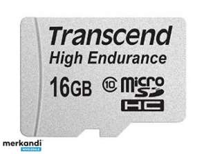 Transcend MicroSD / SDHC карта 16 ГБ высокого класса выносливости10 TS16GUSDHC10V