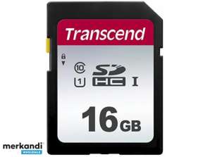 Transcend SD Kart 16GB SDHC SDC300S 95/45MB/s TS16GSDC300S