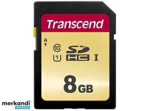Transcend SD-kaart 8GB SDHC SDC500S 95/60MB / s TS8GSDC500S
