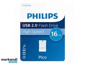 Philips USB Stick 16GB 2.0 USB Drive Pico FM16FD85B/00