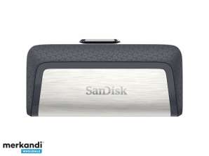 Флешка SanDisk USB 128 ГБ Ультра подвійний привід Type-C SDDDC2-128G-G46