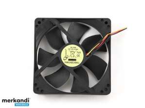 Gembird 120 mm PC case fan, ball bearing - FANCASE3/BALL