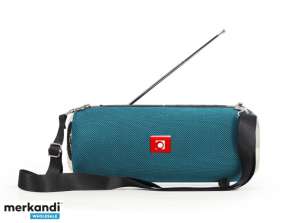 Haut-parleur Bluetooth portable GMB Audio avec radio FM verte - SPK-BT-17-G