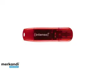 Intenso USB Flash Drive Rainbow Line 128GB Rot  3502491