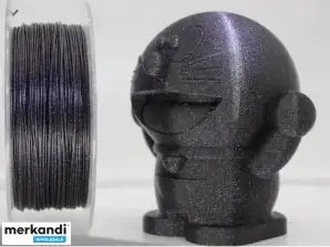 Gembird Filament, PLA Üç gökada siyahı 1,75 mm, 1 kg 3DP-PLA-MX3-01-GBK