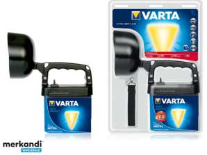 Torche LED Varta Work Line, BL40 avec 1x 4LR25, blister de vente au détail