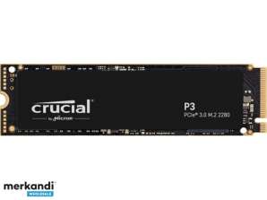 Cruciale SSD M.2 500GB P3 NVMe PCIe 3.0 x 4 CT500P3SSD8