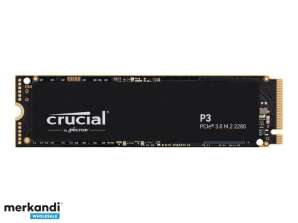 Crucial SSD M.2 2TB P3 NVMe PCIe 3.0 x 4 CT2000P3SSD8