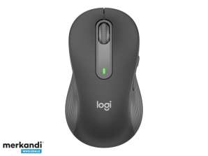 Беспроводная мышь Logitech M650 L, графитовая, для левшей — 910-006239