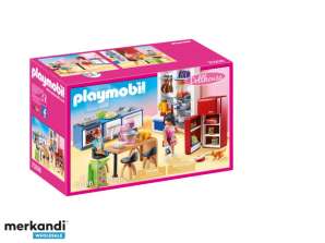 Кукольный домик Playmobil - Семейная кухня (70206)