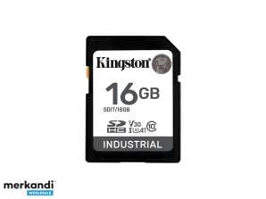 Scheda SD Kingston SDHC industriale da 16 GB da 40C a 85C C10 SDIT/16GB