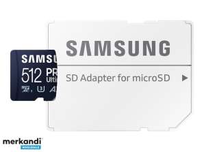 Карта пам'яті microSD Samsung Pro Ultimate 512 ГБ з адаптером SD МБ MY512SA/WW