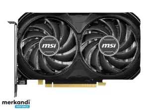 MSI RTX 4060 TI Ventus 2X OC 16GB GDDR6 HDMI 3xDP Black V517 005R