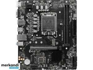 Placa base MSI PRO H610M E Intel 7D48 019R