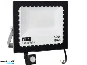 PR-1112 Led Lampa 50Watt Med Sensor - 3500Lumen - 6500K - IP67