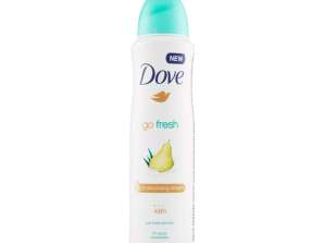 Parduodamas originalus antiperspirantinis dezodorantas/ Dove dezodorantas kūno purškiklis