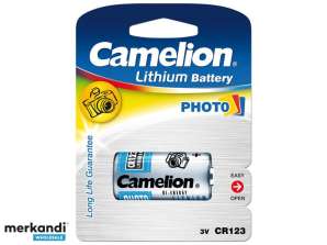 Batterij Camelion Lithium Photo CR123A 1 st.