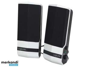 LogiLink Ative Speaker USB 2.0 Prata SP0026