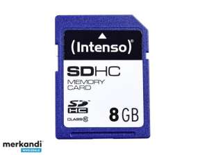 SDHC 8GB Intenso CL10 блистер
