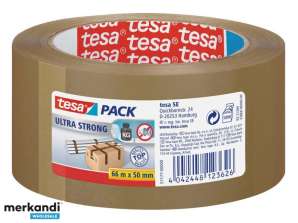 Páska Tesa ultra silné PVC 50 mm / 66 metrů (57177 hnědá)