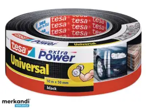 Tesa extra Power Universal PANZERBBAND 50mm/50 metros (Negro)
