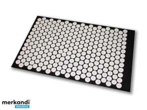 Килимок для точкового масажу Shanti / килимок для нігтів 80 x 50 см чорний