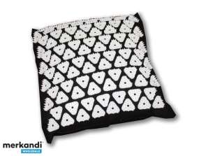 Shanti Akupressur Kissen / Nail Pillow  34 x 34 x 11 cm  Schwarz