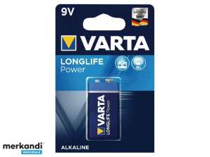 Batteri Varta Longlife Power E Block 9V 1 stk.