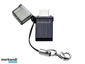 USB FlashDrive 16GB Intenso Mini Linha Móvel OTG 2in1 Blister