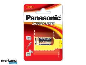 Akku Panasonic Lithium Power CR123 (1 kpl.)