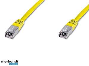 Cable de red Logilink CAT 5e Cable de conexión U/UTP CP1057U 2 m amarillo