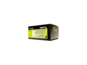 Lexmark toner cartridge - 702HY - 70C2HY0 - yellow 70C2HY0