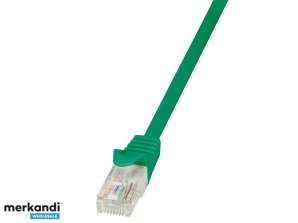 Síťový kabel Logilink CAT 5e U UTP propojovací kabel CP1075U 5m zelený