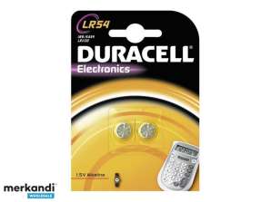 Batteri Duracell knappcelle LR54 AG10 2 stk.