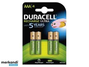Batteri Duracell AAA Micro 900mAh 4 stk.