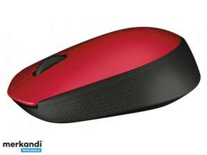 Mouse Logitech Mouse senza fili M171 Rosso 910 004641