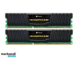 Memory Corsair Vengeance LP DDR3 1600MHz 8GB  2x 4GB  Black CML8GX3M2A1600C9