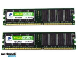 Memory Corsair ValueSelect DDR3 1600MHz 8GB  2x 4GB  CMV8GX3M2A1600C11
