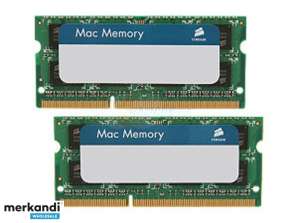 Memoria Corsair Mac Memoria SO DDR3 1333MHz 8GB 2x 4GB CMSA8GX3M2A1333C9