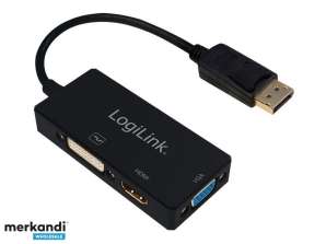 Дисплейпорт LogiLink 4K DVI/HDMI/VGA VG0109