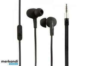 Logilink Water Resistant IPX6 Stereo In Ear Headset Black HS0042