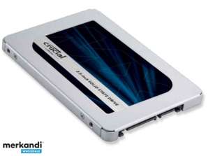 SSD 2TB Crucial 2 5 6.3cm MX500 SATAIII 3D 7mm vähittäiskaupan CT2000MX500SSD1